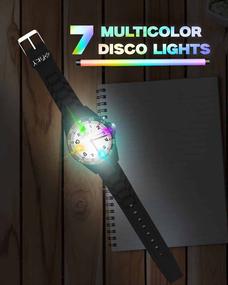 SPIKY Stylish Round Sports Analog Kids Watch - Image 3